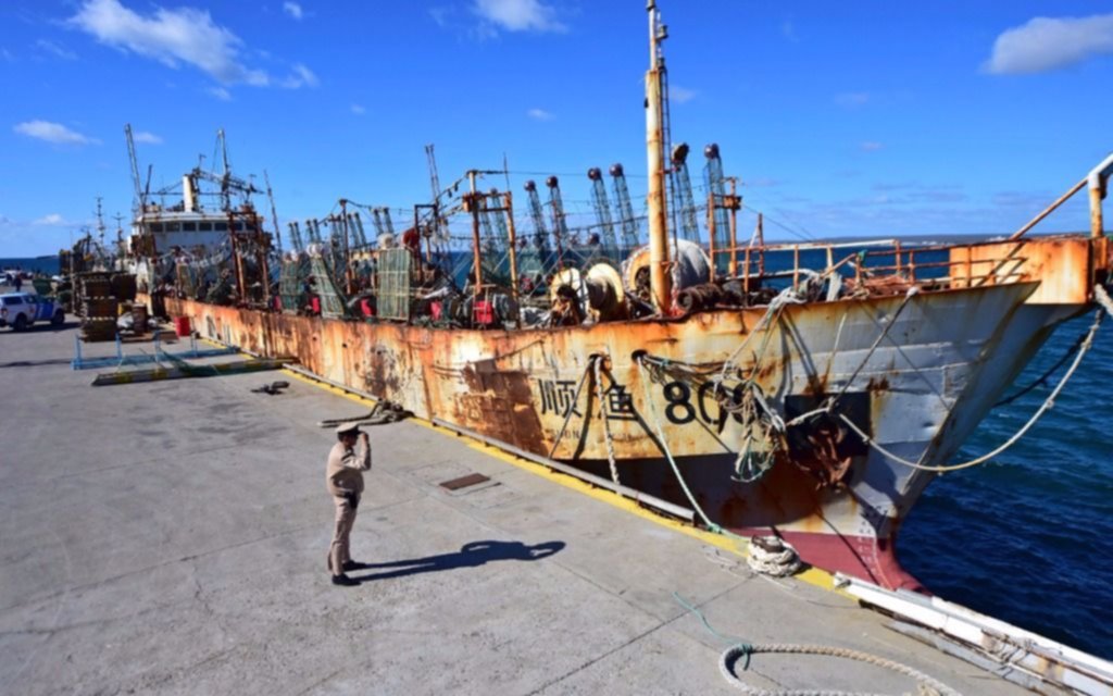 Madryn: hundirán pesquero chino para convertirlo en parque acuático