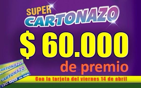 El Cartonazo quedó vacante y se viene un pozo de $60.000 