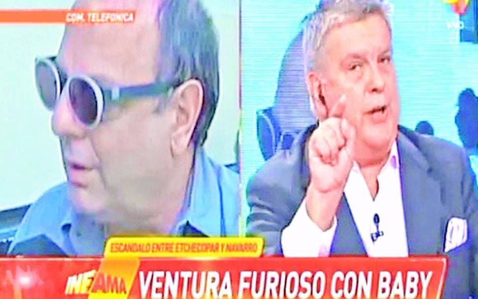 Ventura vs Etchecopar: Durísimo cruce al aire de “Infama”