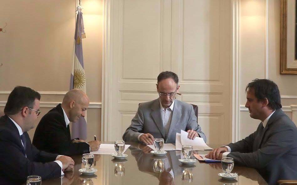 Ducoté firmó un Convenio con la Procuración del Tesoro Nacional  