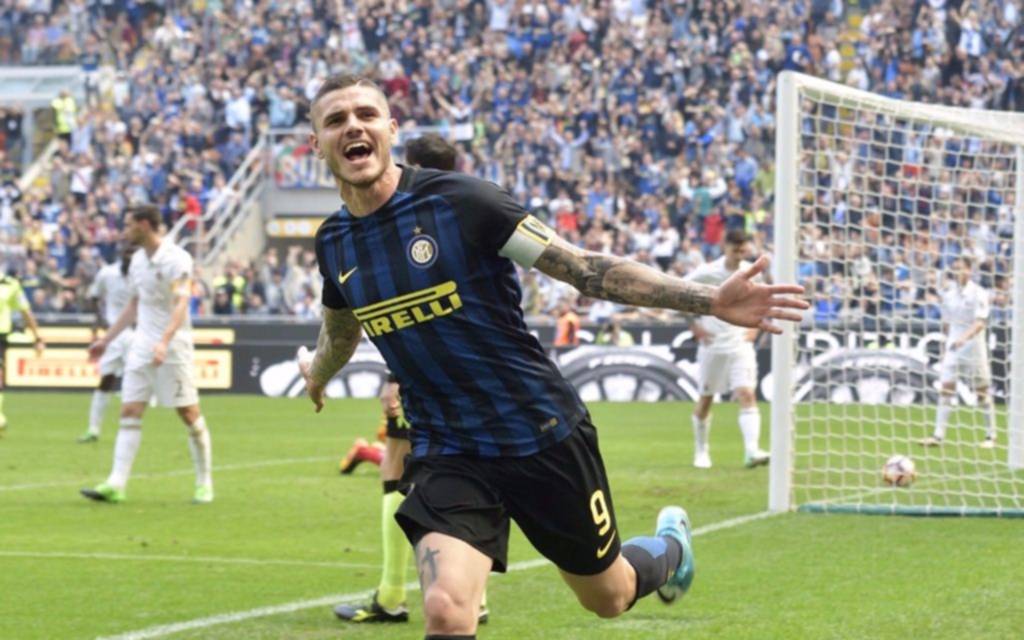 VIDEO: Un grito de Icardi y gol tecnológico en el clásico milanés