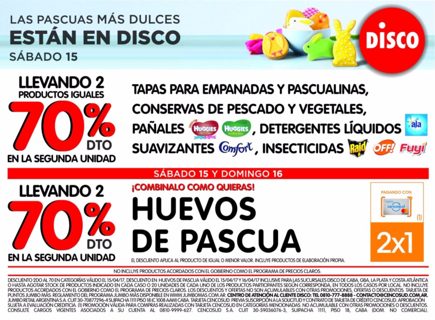 Las Pascuas más dulces están en Disco