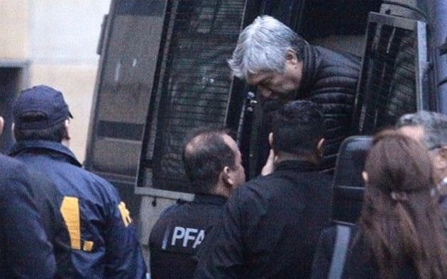 Báez ya está en su celda del pabellón del penal de Ezeiza