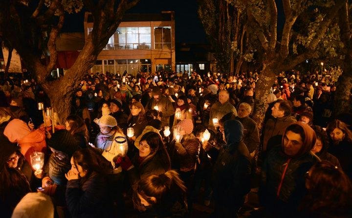 En Santa Cruz, otro escrache y siguen los paros de los docentes y los judiciales