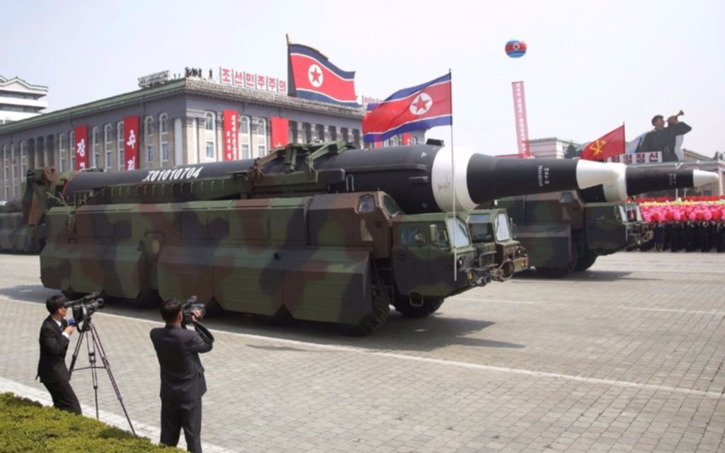 Corea del Norte lanzó otro misil en  plena escalada de tensión con Estados Unidos