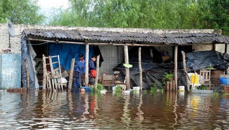 Otro temporal en Corrientes sumó más evacuados