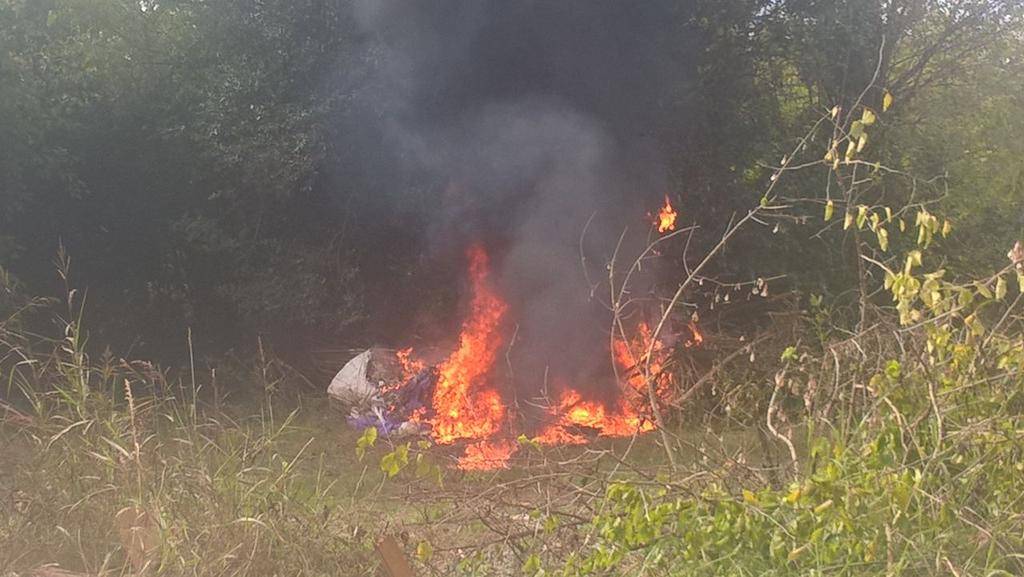 Malestar vecinal por la reiterada quema de basura en La Granja