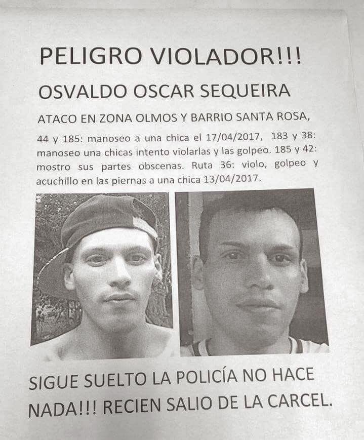 Polémica por la liberación del violador que salió antes y atacó a cuatro mujeres