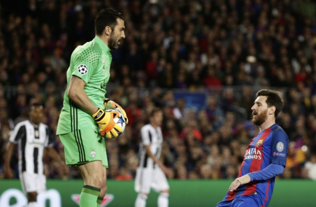 Buffon fue una muralla para el astro argentino
