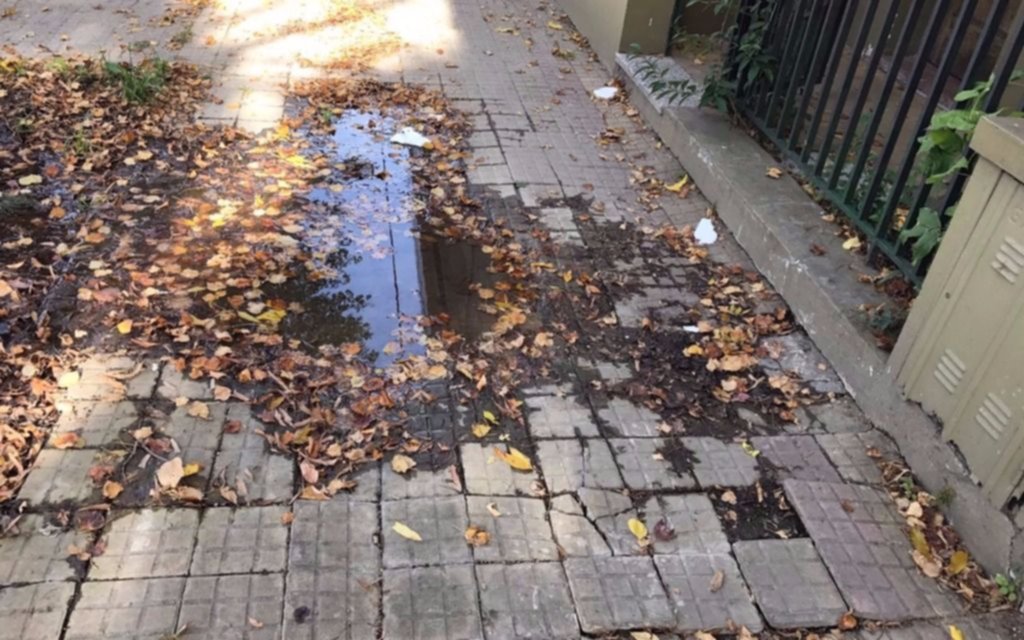 Reclaman por abundante pérdida de agua en 22 y 61