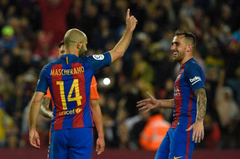 Mascherano se sacó la mufa