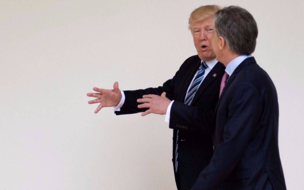 Durante el encuentro, Trump entregó archivos desclasificados sobre la dictadura