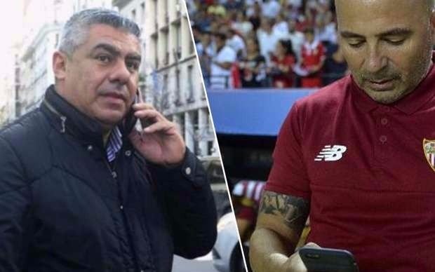 Por primera vez Tapia habló de "negociar la salida" de Sampaoli del Sevilla