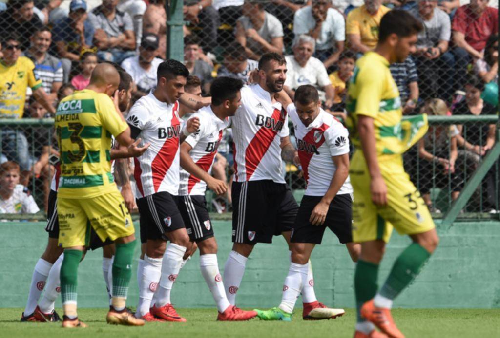 Cuando River se despertó, le dio vuelta el partido a Defensa