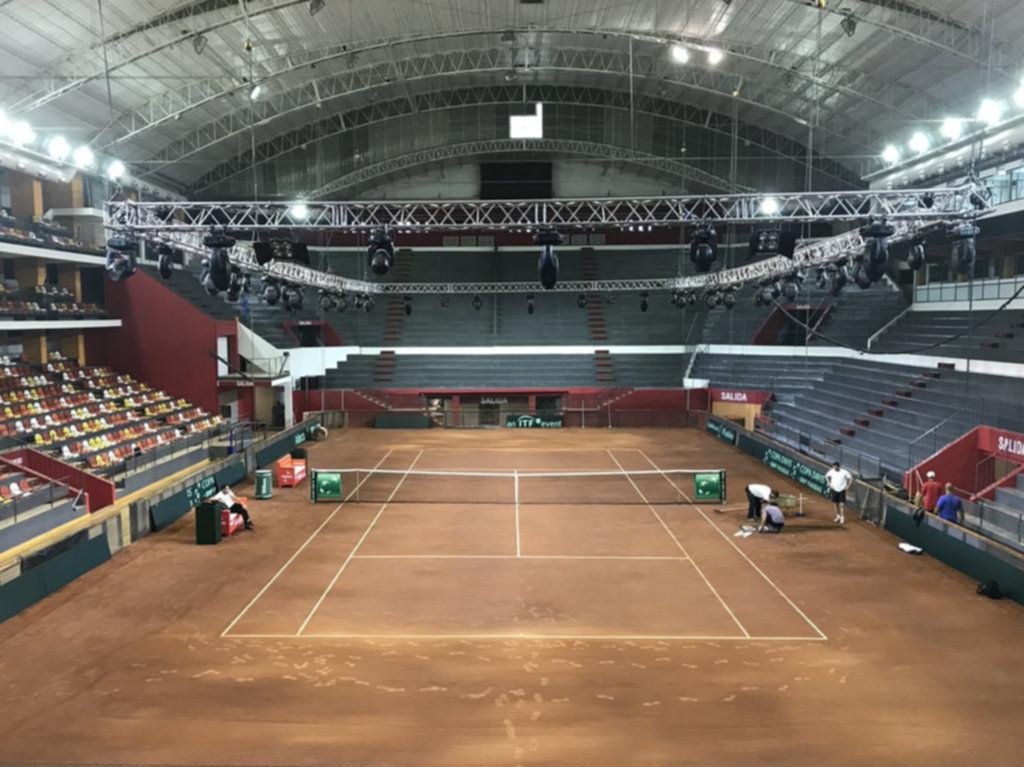 En San Juan está todo listo para el match de la Copa Davis