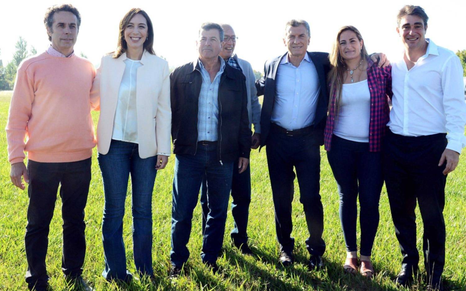 Macri y Vidal encabezaron la inauguración de un nuevo tramo de la Ruta 5
