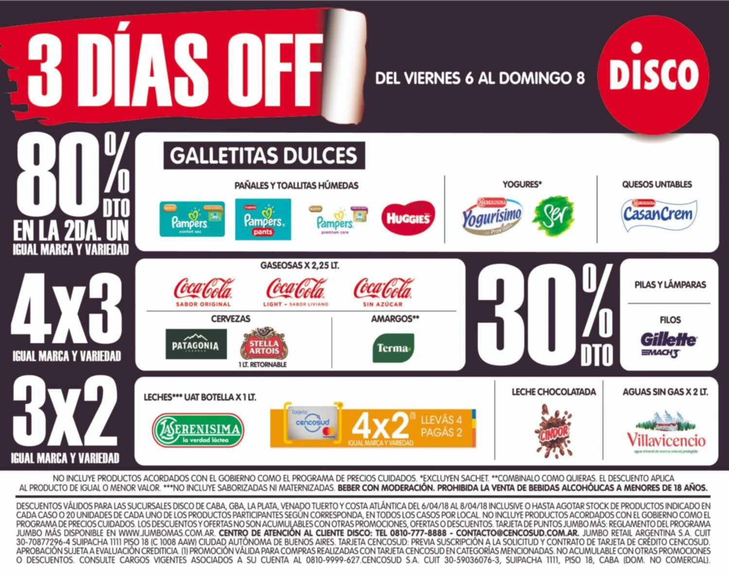 Disco te espera con 3 días Off