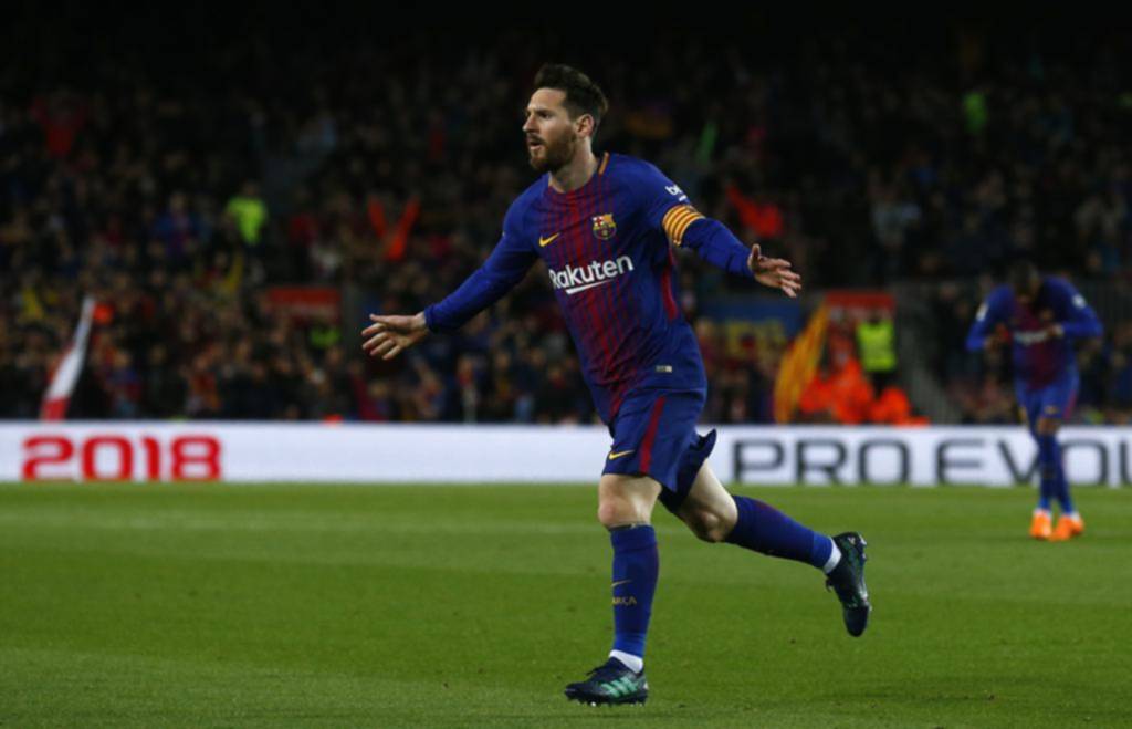 Messi anotó por triplicado y llegó a 40 partidos marcando tres o más goles: brutal