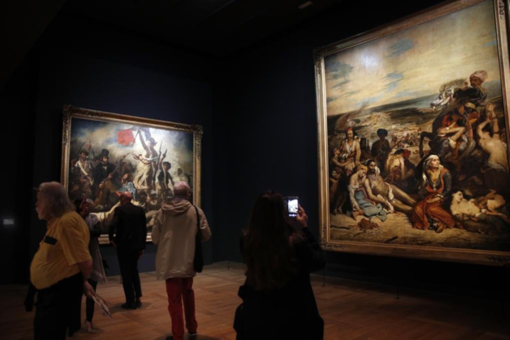 Todo el esplendor artístico de Delacroix desplegado en una muestra en el Louvre