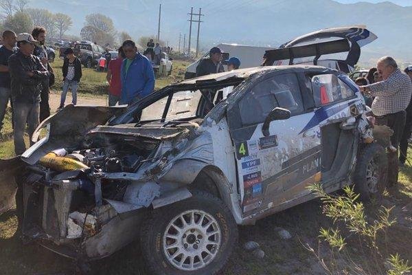 Nalbandian volcó y se llevó flor de susto en Tafí del Valle