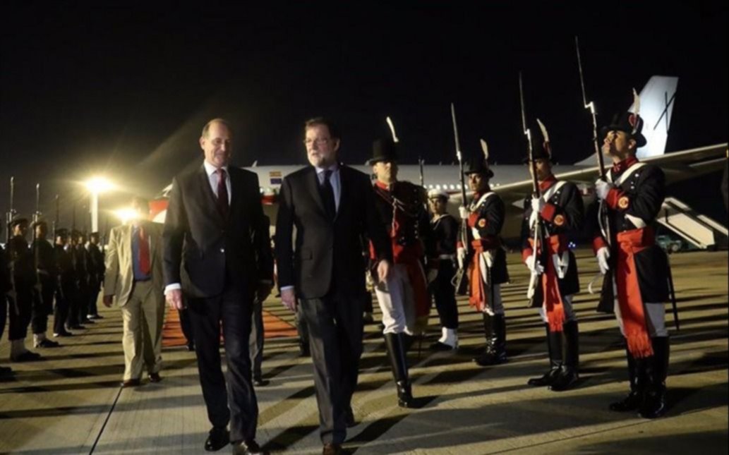 El presidente Mariano Rajoy ya llegó a la Argentina