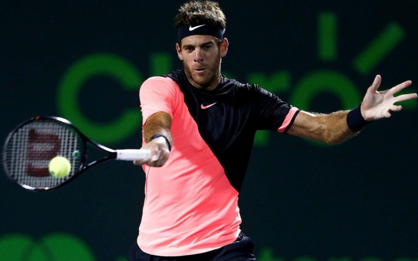 Del Potro confirmó que jugará los torneos de Madrid, Roma y Roland Garros