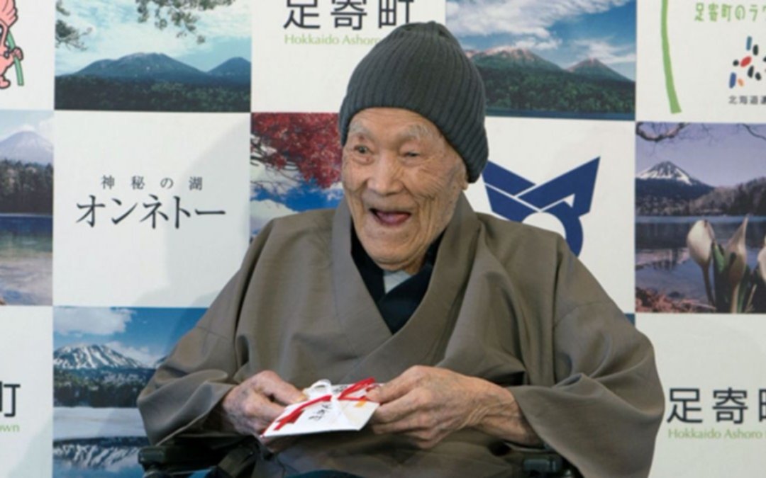 Un japonés de 112 años se convirtió en el nuevo hombre más viejo del mundo