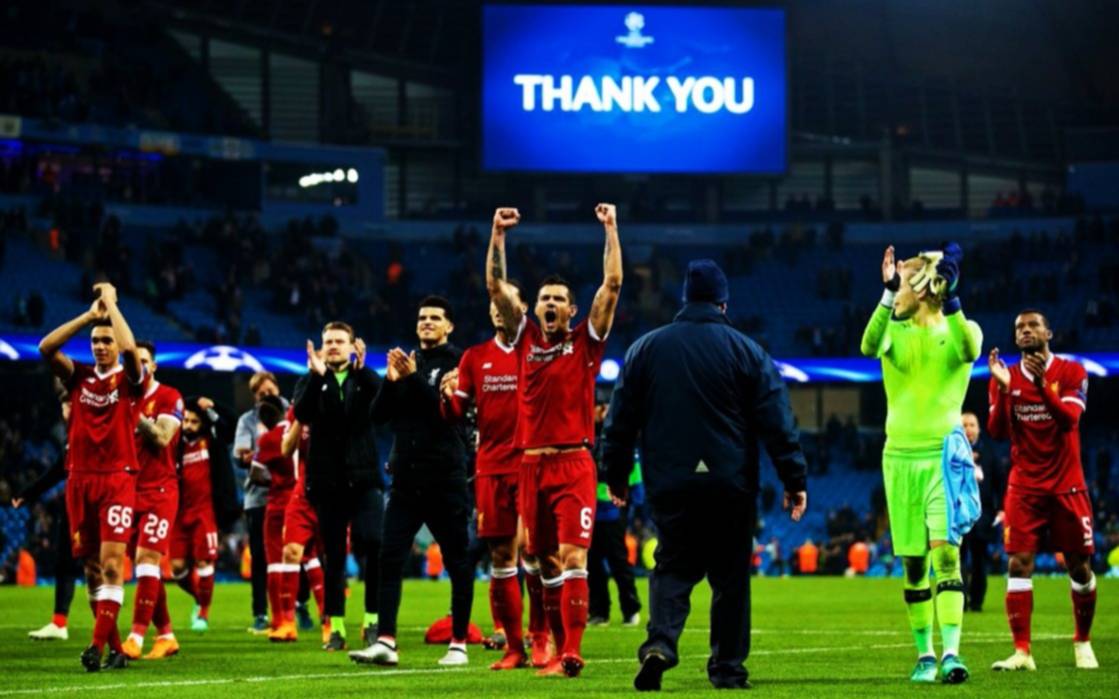 Liverpool derrotó al Manchester City y ya está en semifinales de la Champions