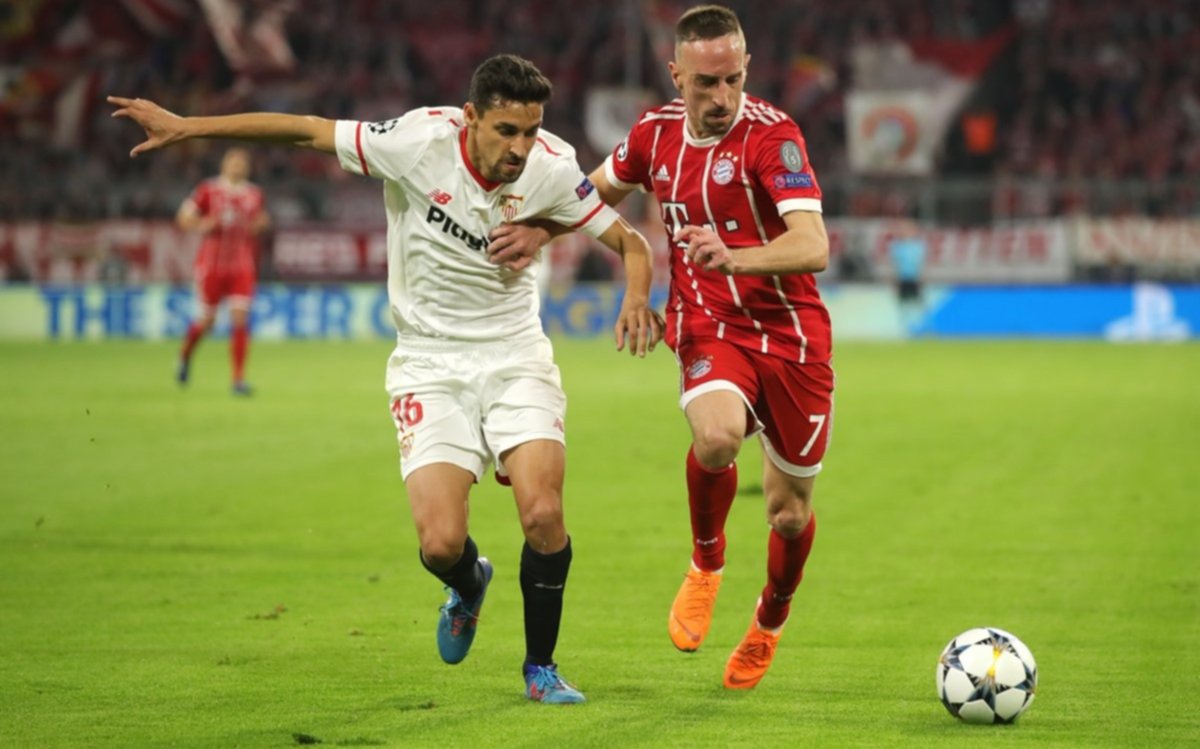 El Sevilla empató con Bayern Münich y quedó eliminado de la Champions