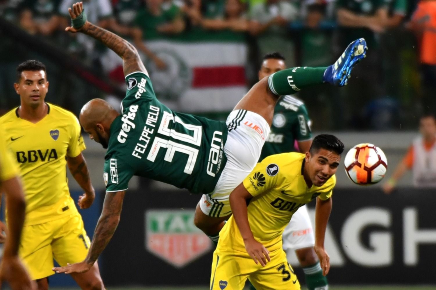 Boca empató con Palmeiras 1 a 1 por la Copa Libertadores