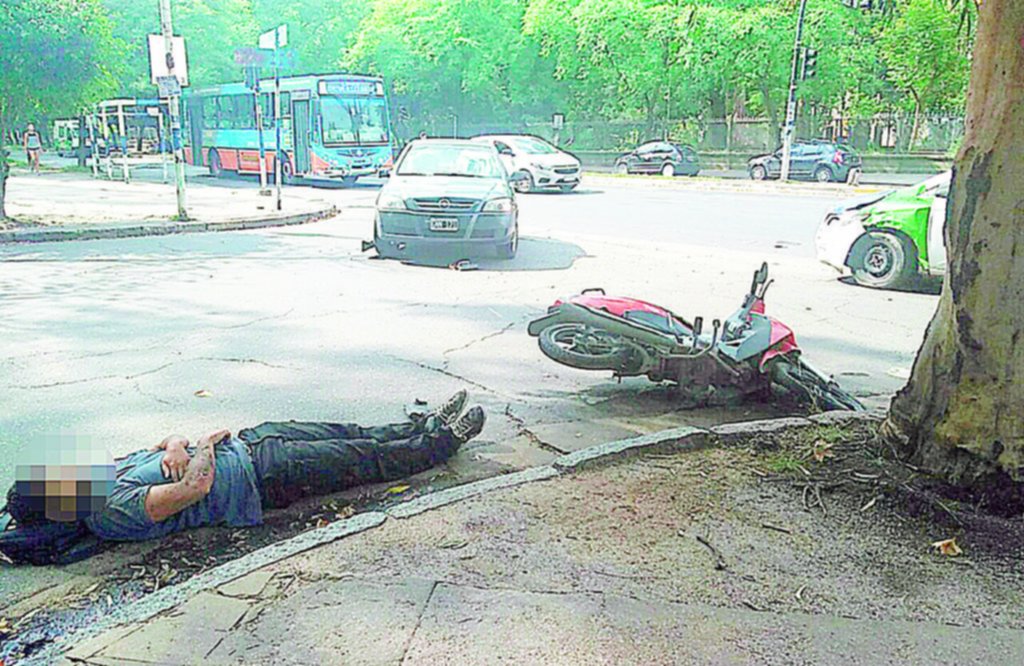 Choques, heridos y caos de tránsito en las calles de La Plata