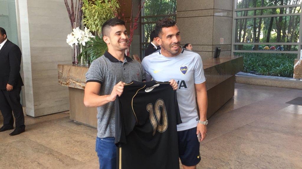 El hincha del Corinthians que conoció a Carlos Tevez