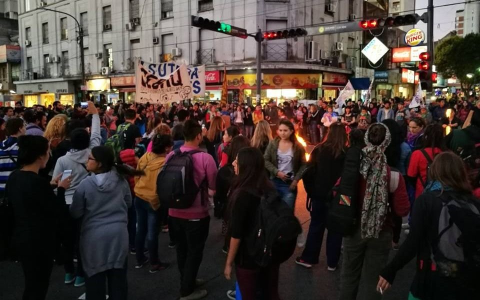 Marcha de antorchas de la EMBA