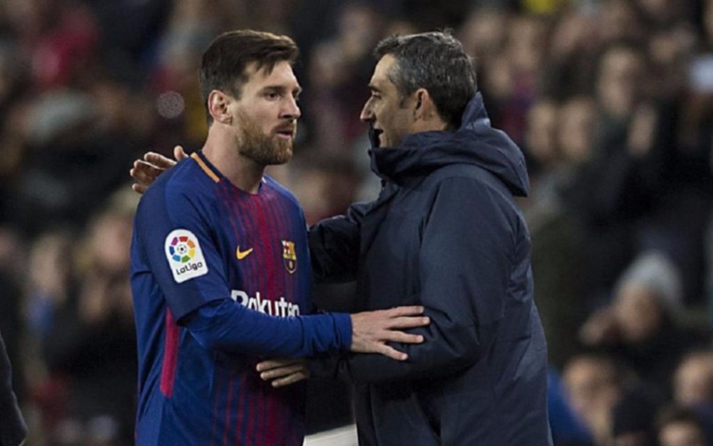Valverde le bajó el tono a las versiones que lo enemistaban con Messi