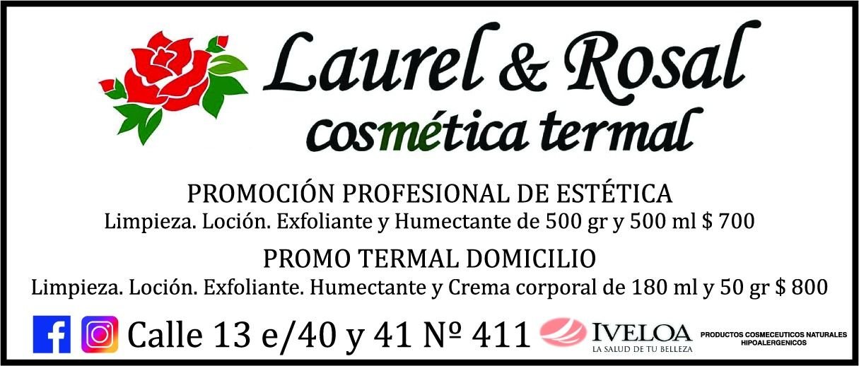 Relajate en Laurel & Rosal, cosmética termal