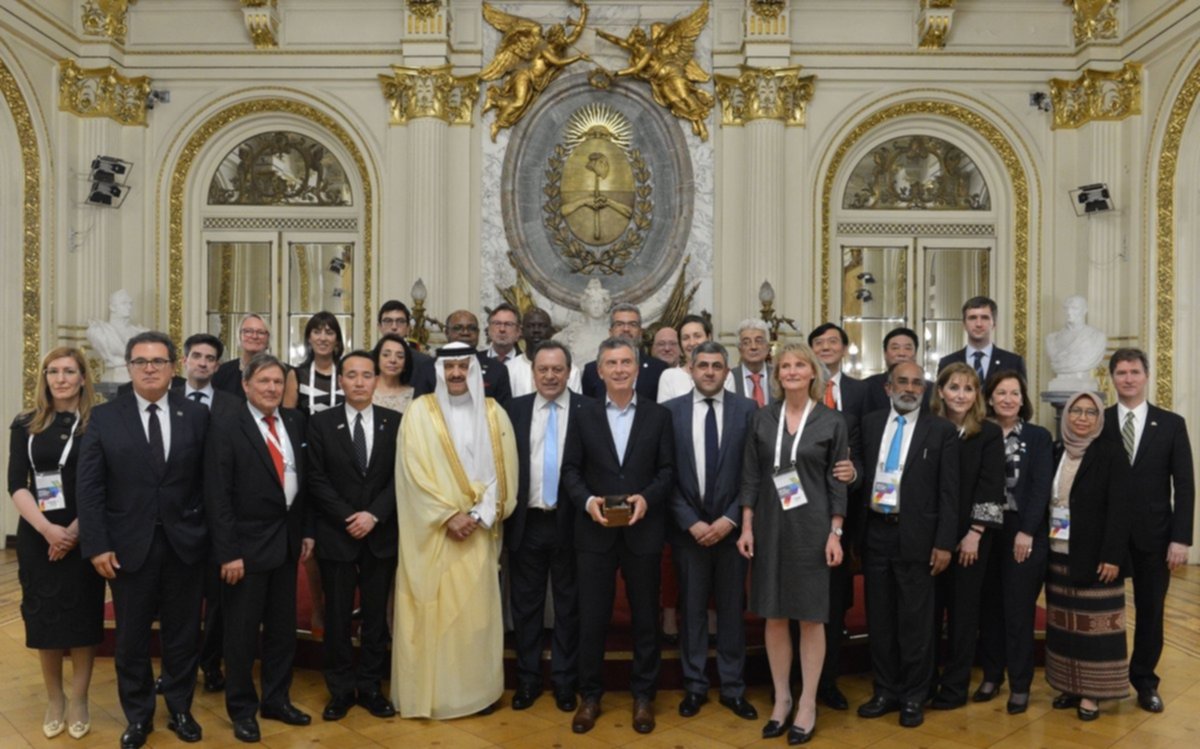 Macri recibió en Casa Rosada a los ministros de Turismo de los países del G20