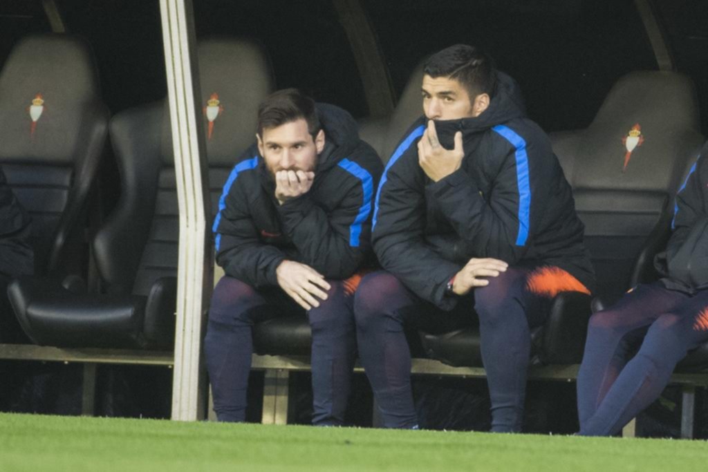 Con Messi en el banco, el Barça no pasó del empate ante Celta