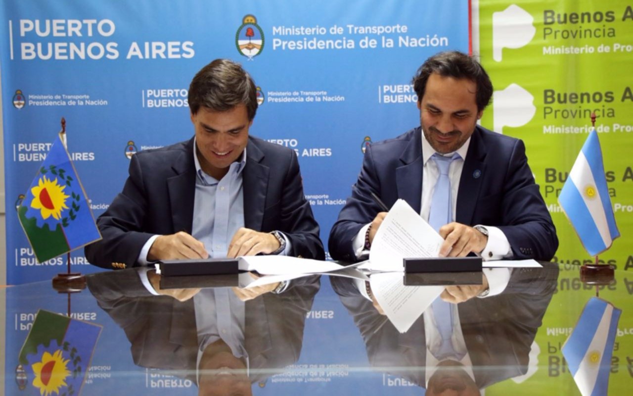 El Puerto Buenos Aires recupera 80 millones de pesos con la firma de un convenio