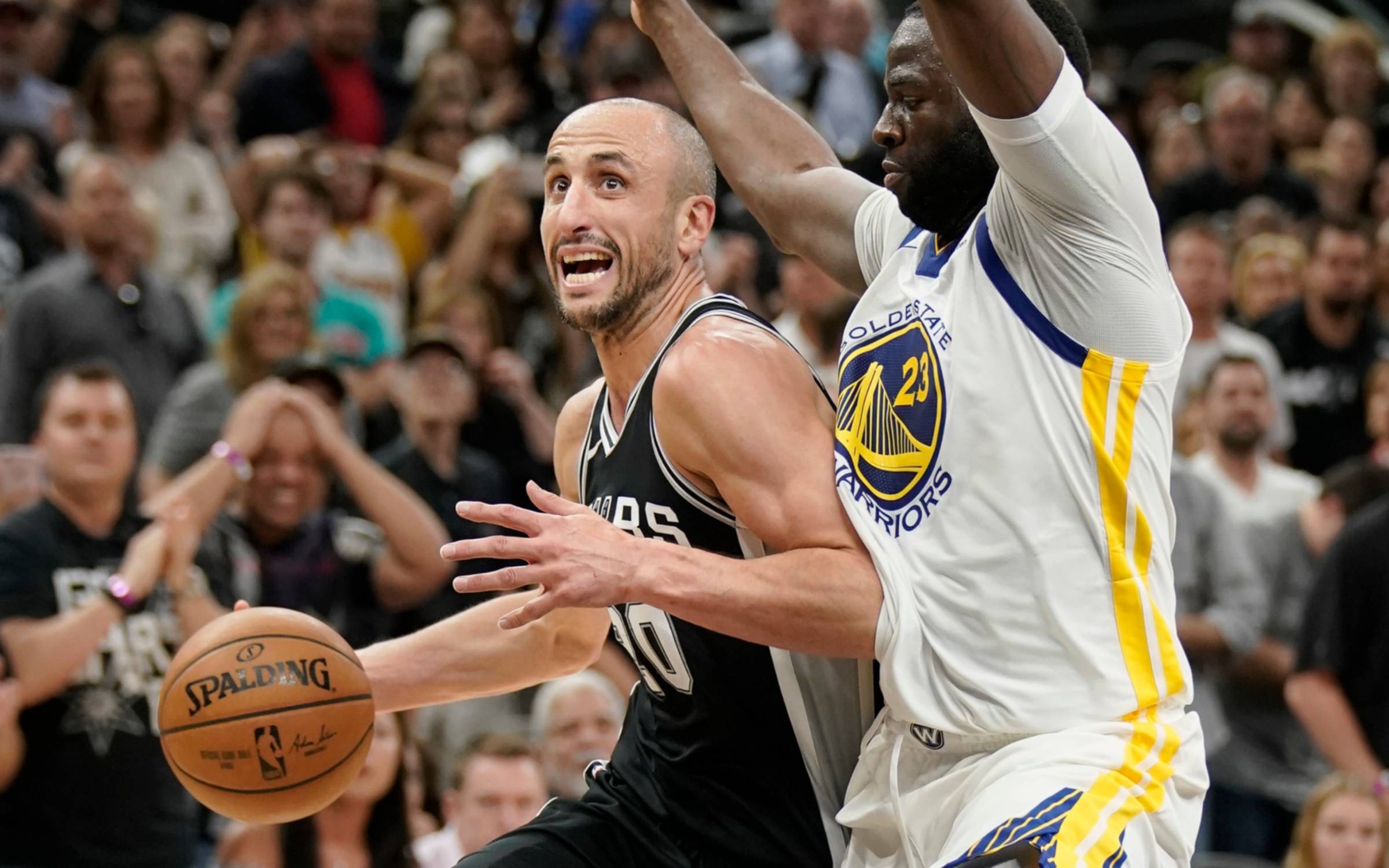 Con importantes puntos de Ginóbili, los Spurs siguen adelante