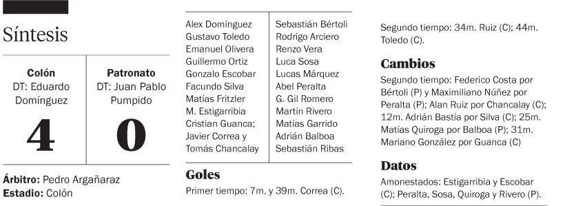 La noche que Colón fue un verdadero Patrón del gol