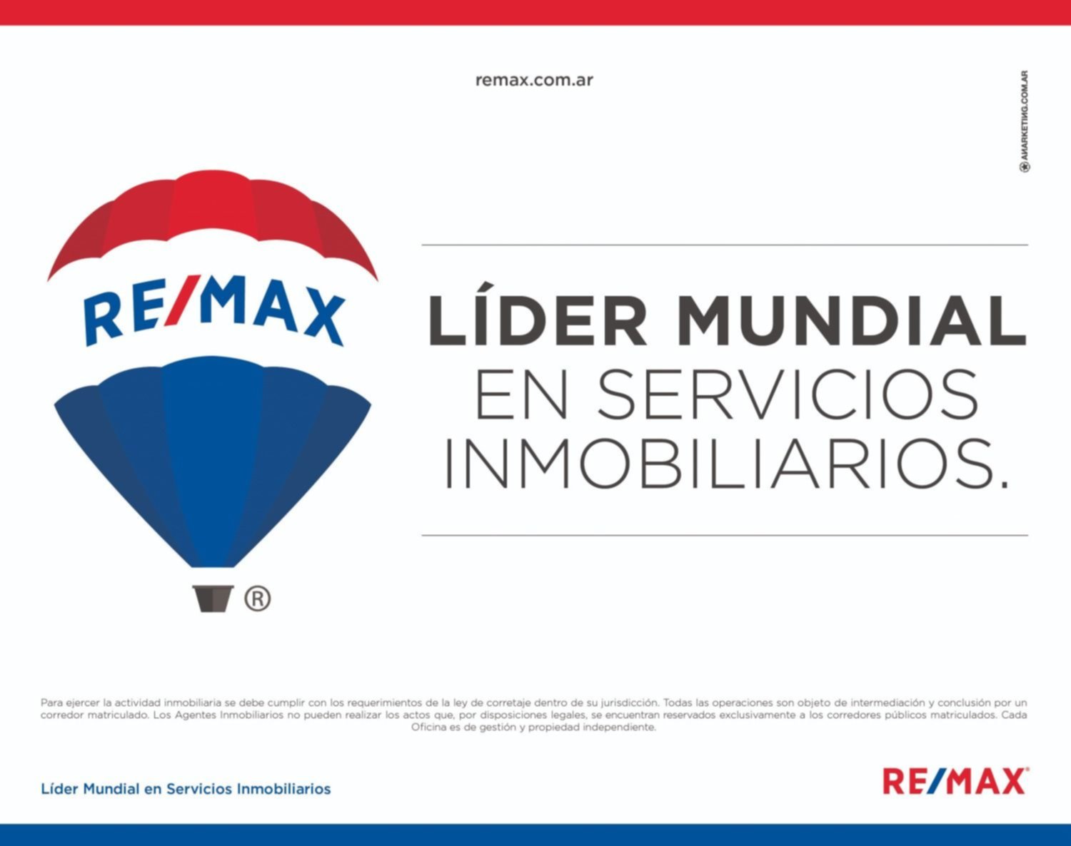 Remax, líder en servicio inmobiliario