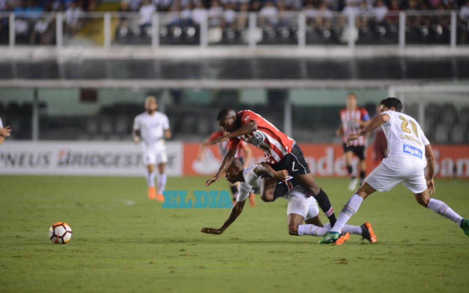 El Pincha volvió a tropezar ante Santos por la Copa Libertadores