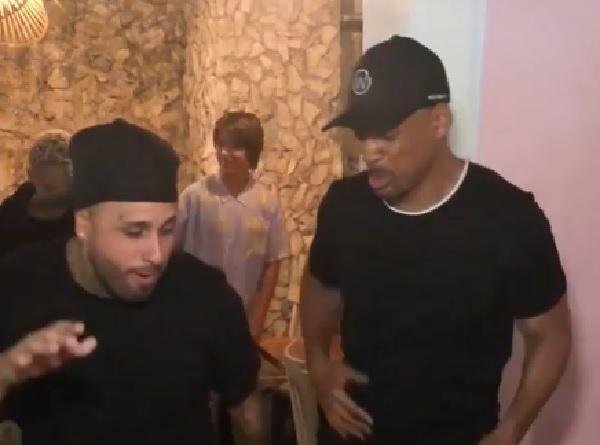 Will Smith sorprendió sumándose al X Challenge con ¡Nicky Jam!