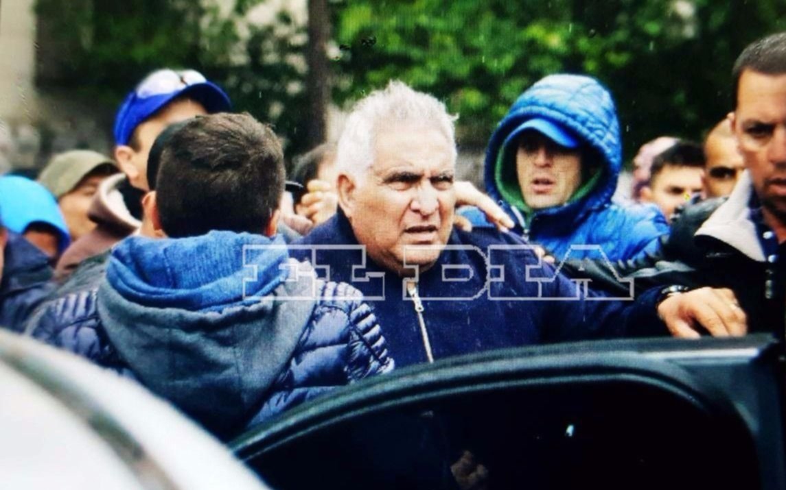 "Pata" Medina inició una huelga de hambre en Ezeiza