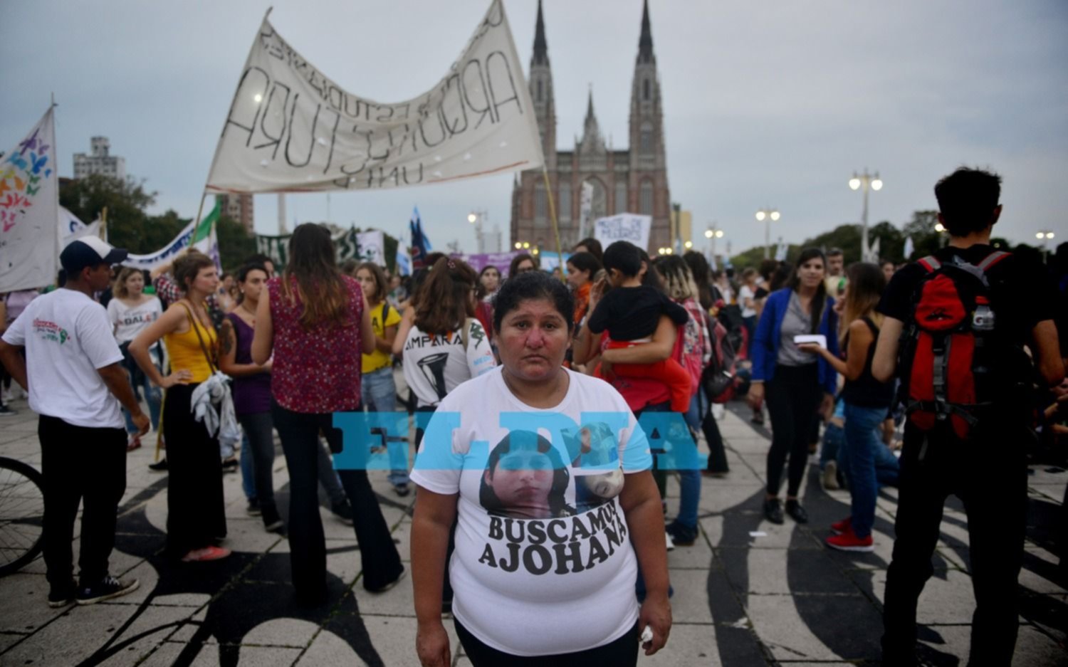 Marcharon y exigieron la aparición de Johana Ramallo