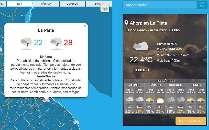 El viernes llegó, ¿la lluvia también?