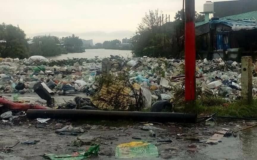 Temporal: inundación y evacuados