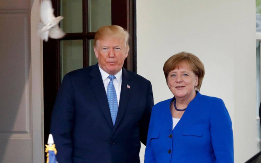 Trump y Merkel lograron un acercamiento, pero aún mantinen profundas diferencias