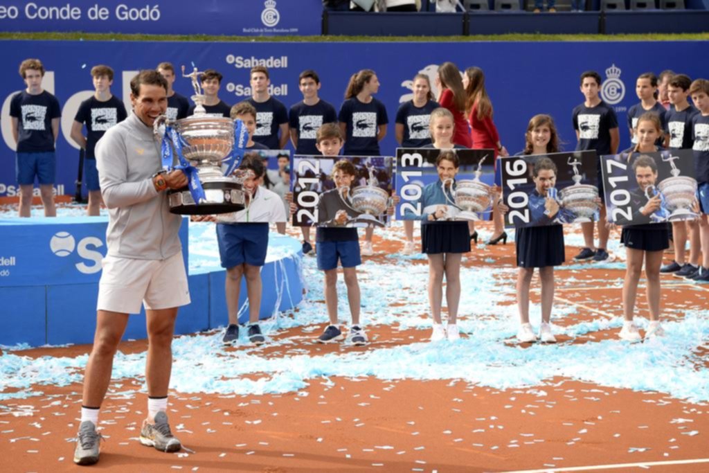 Nadal fue otra vez profeta en su tierra y alzó por 11º ocasión el trofeo de Conde de Godó