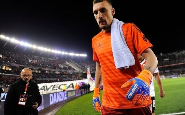River: Armani está desgarrado y es baja para el choque del miércoles por la Libertadores